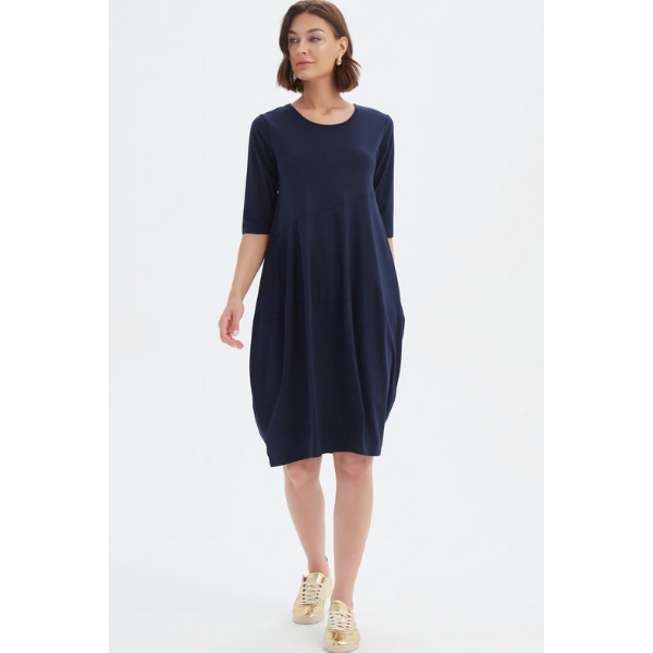 Diagonal Seam Summer Dress