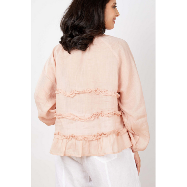 Horizontal Frill Top