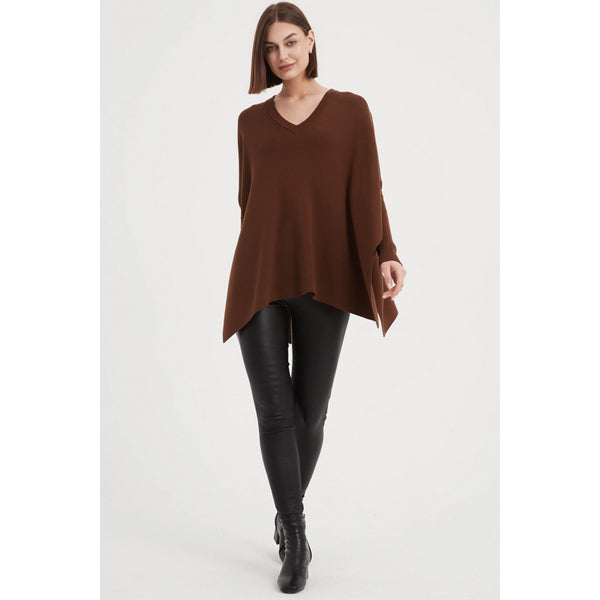 V Neck Batwing Knit