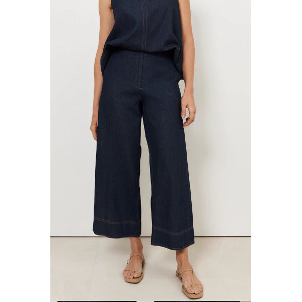Agatha Crop Light Weight Denim Pant