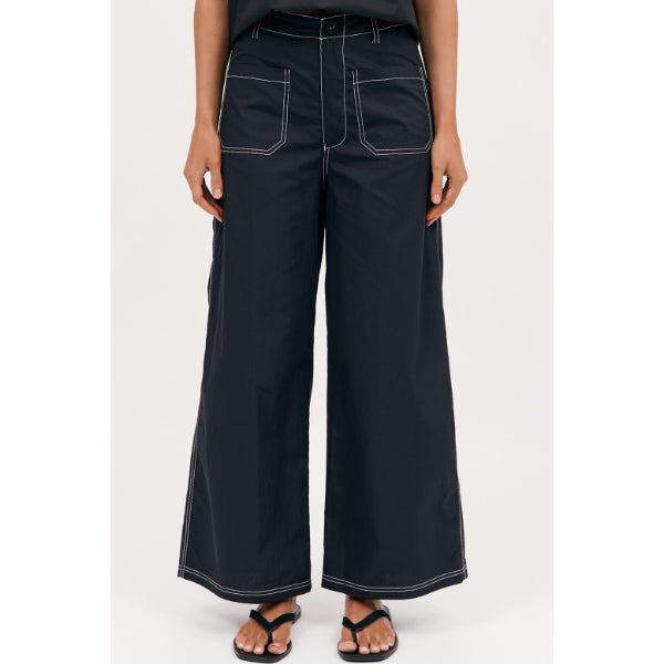 Ainsley Poplin Patch Pocket Pant