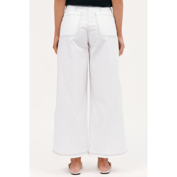 Ainsley Poplin Patch Pocket Pant