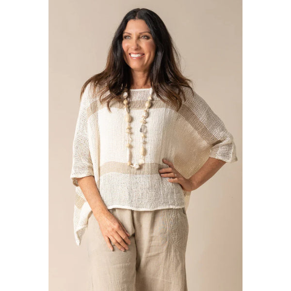 Aleena Linen Top