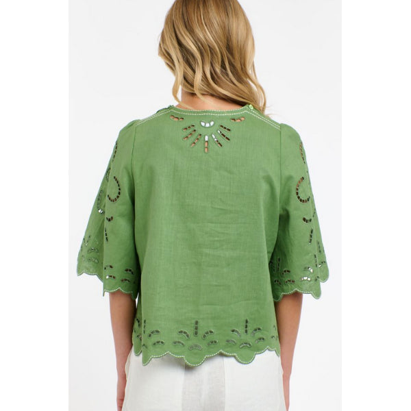 Annie Embroidered Top