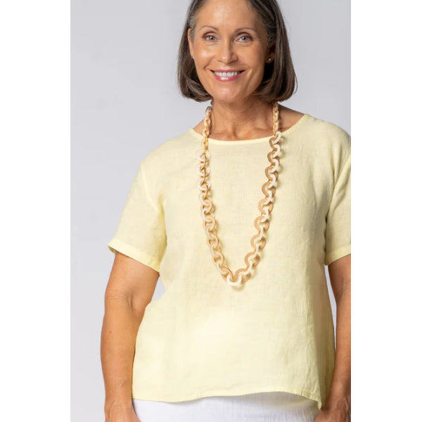 Arista Linen Top