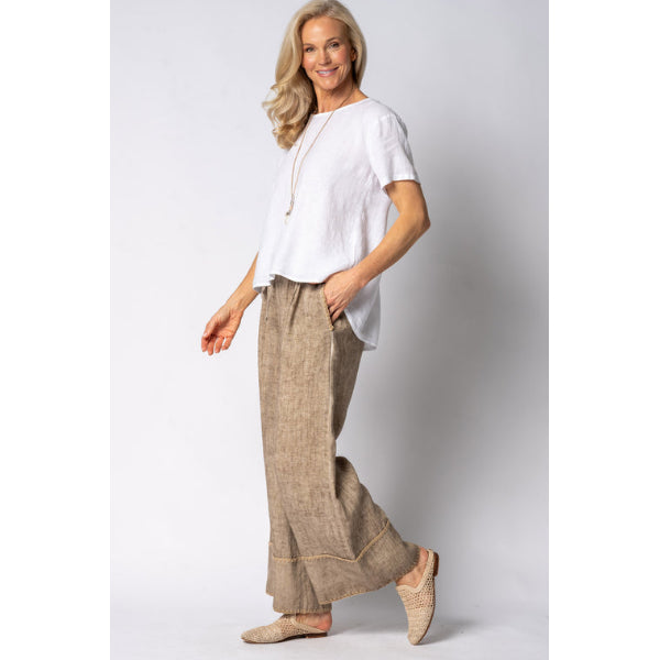 Arista Linen Top