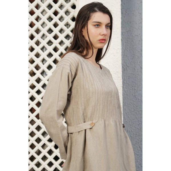 Belinda Linen Blend Dress