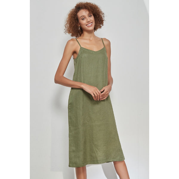 Linen Cami Dress