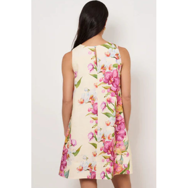 Cecelia A-Line Linen Dress