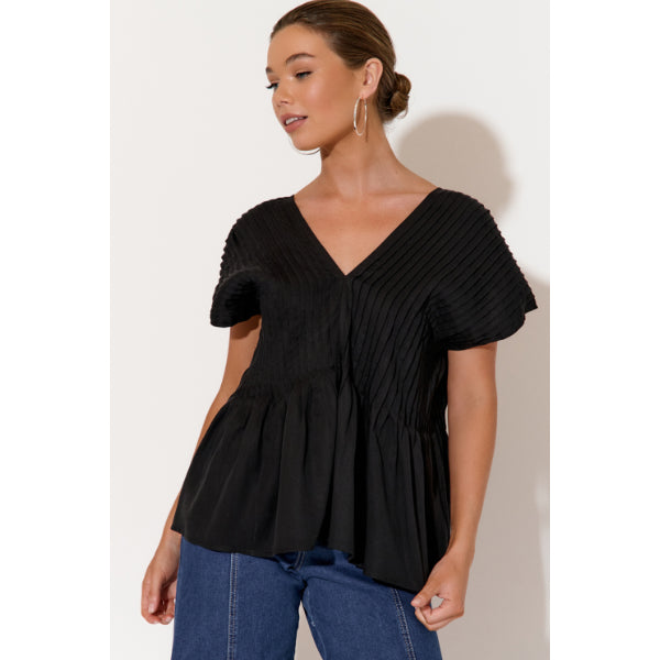 Dani Pleated Top