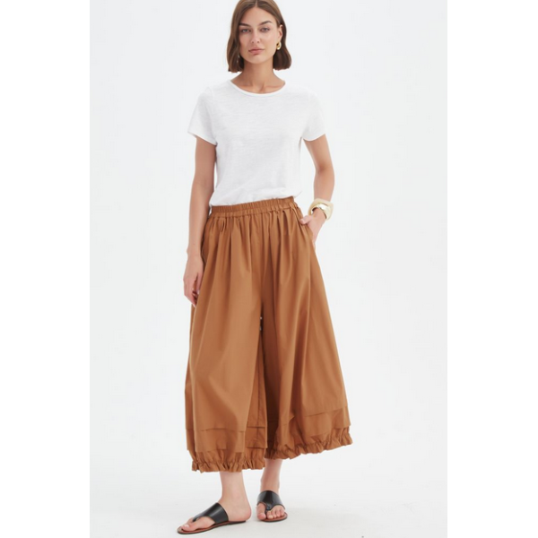 Ruffle Cuff Easy Pants