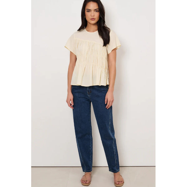Evren Cap Sleeve Top