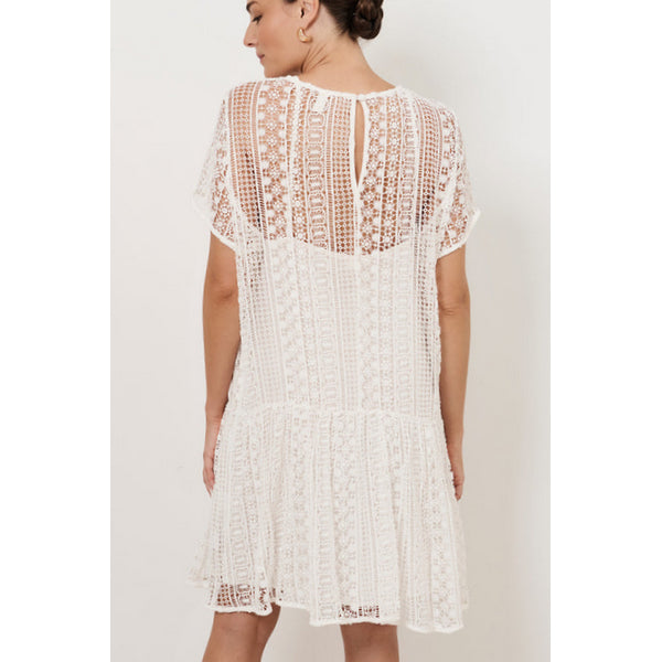 Leonie Lace Short Dress