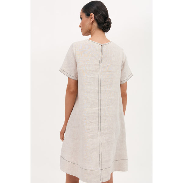 Lexi Contrast Stitch Dress