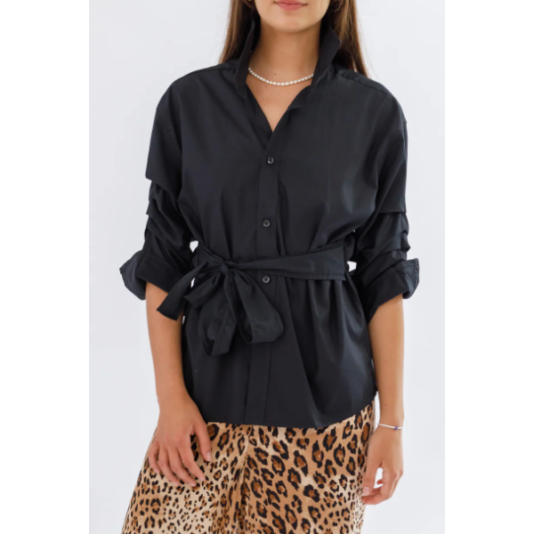 Long Tuck Sleeve Shirt