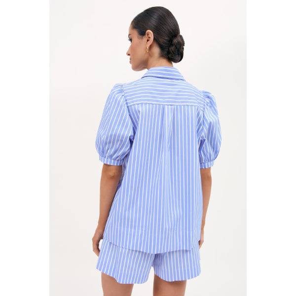 Louise Poplin Stripe Shirt