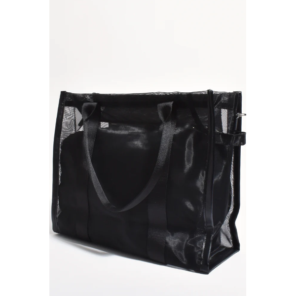 Maddie Mesh Tote Bag