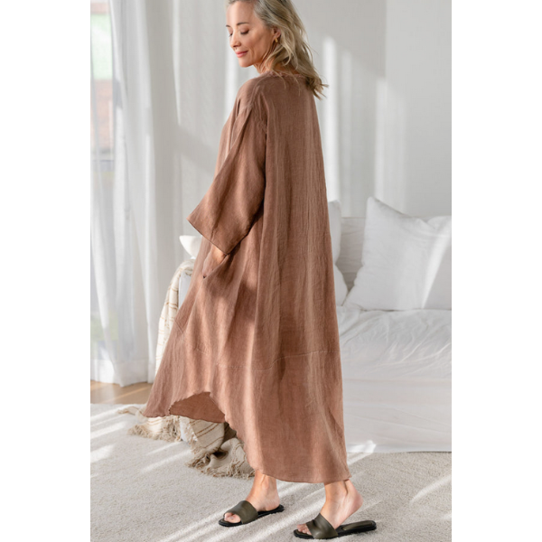 The Malle Linen Dress