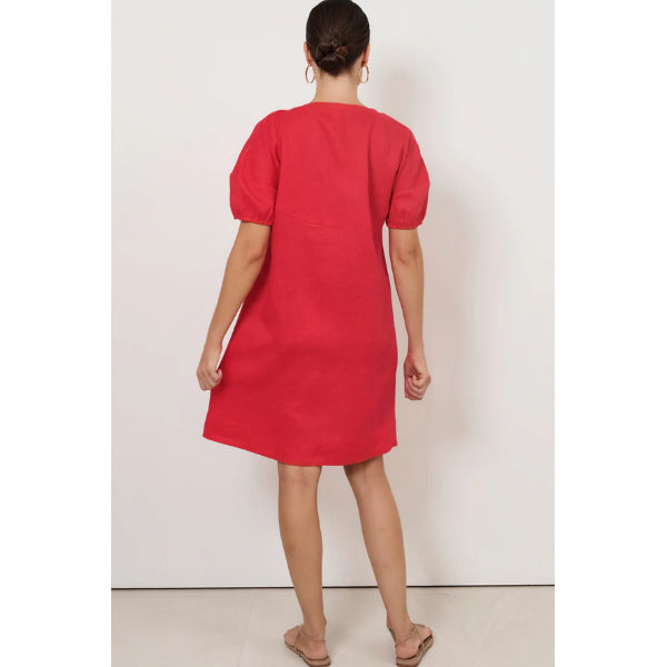 Maura Tie Detail Short Dress