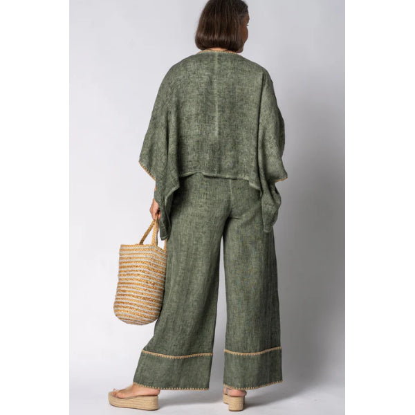 Mireya Linen Top