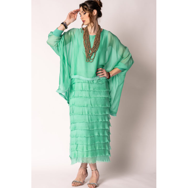 Netty Silk Dress