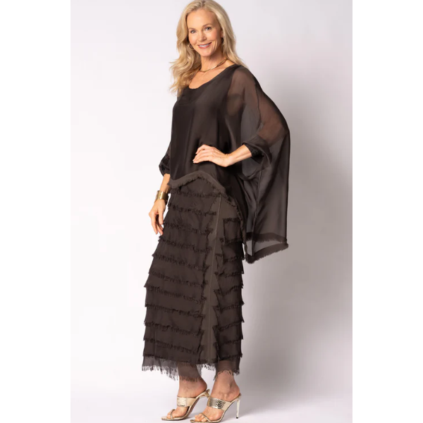 Netty Silk Dress | The Designer Bank