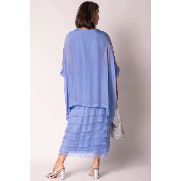 Netty Silk Dress | The Designer Bank