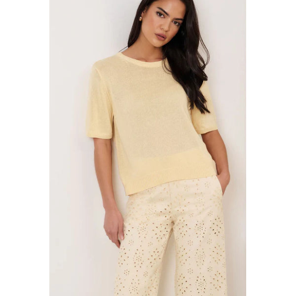 Nisha Cropped Embroidered Pants