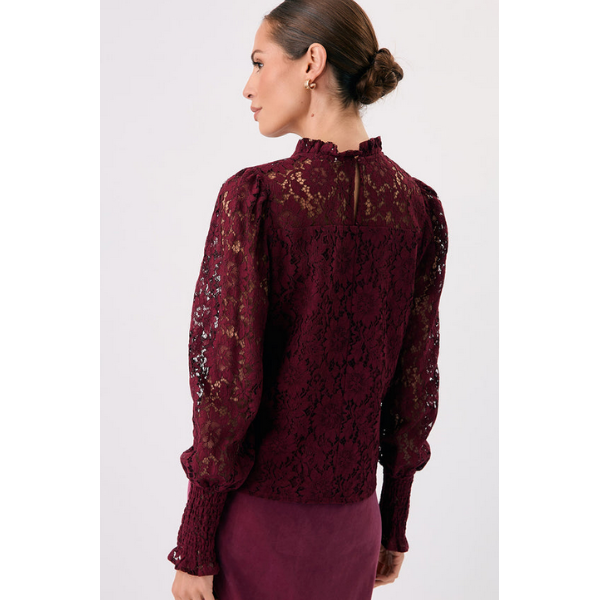 Olivia Long Sleeve Lace Top