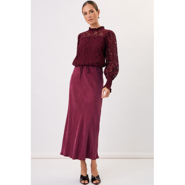 Olivia Long Sleeve Lace Top