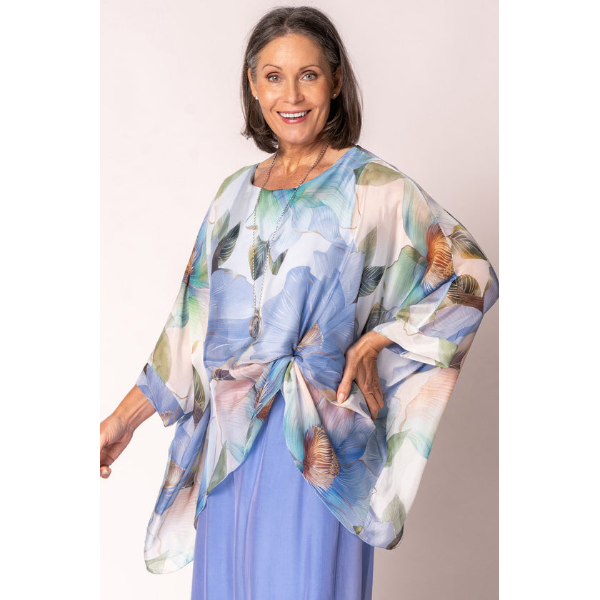 Olivine Silk Top