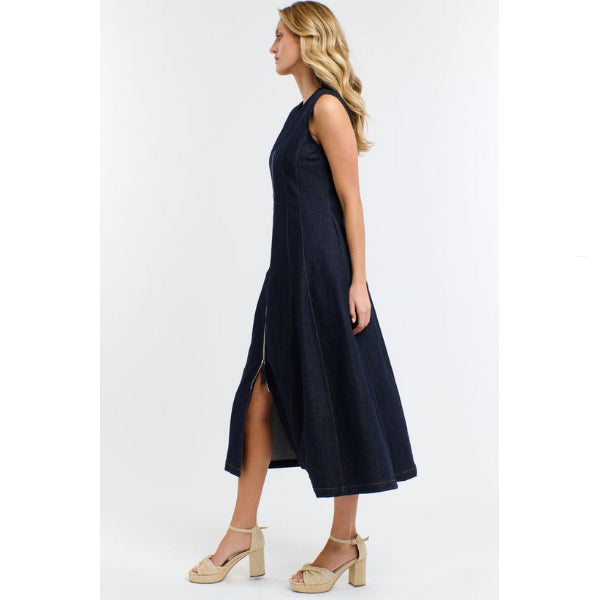 Olsen Denim Zip Dress