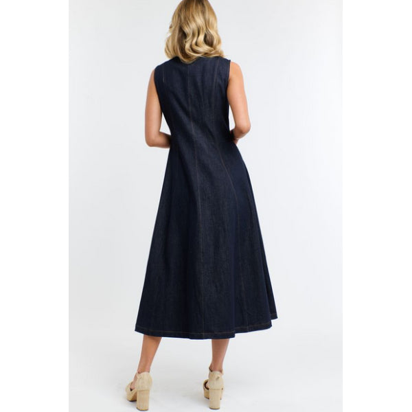 Olsen Denim Zip Dress