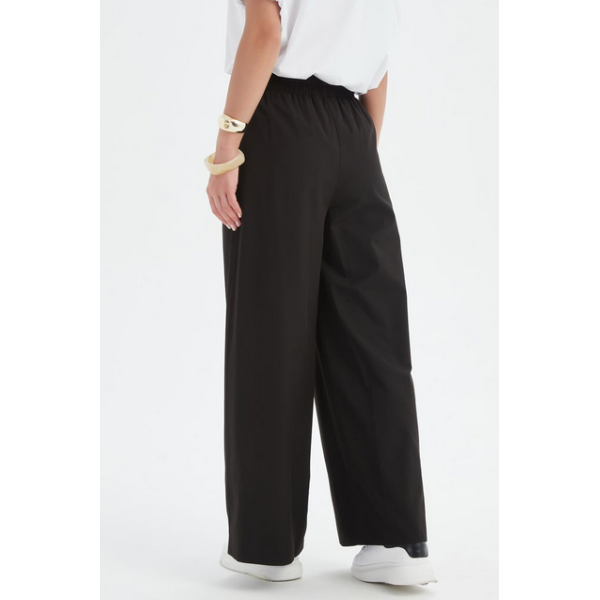 Deep Cuff Palazzo Pants
