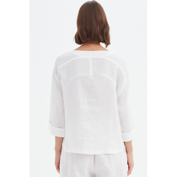 Pleat Hem Top