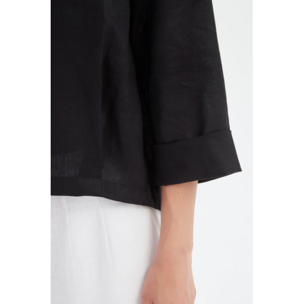 Pleat Hem Top