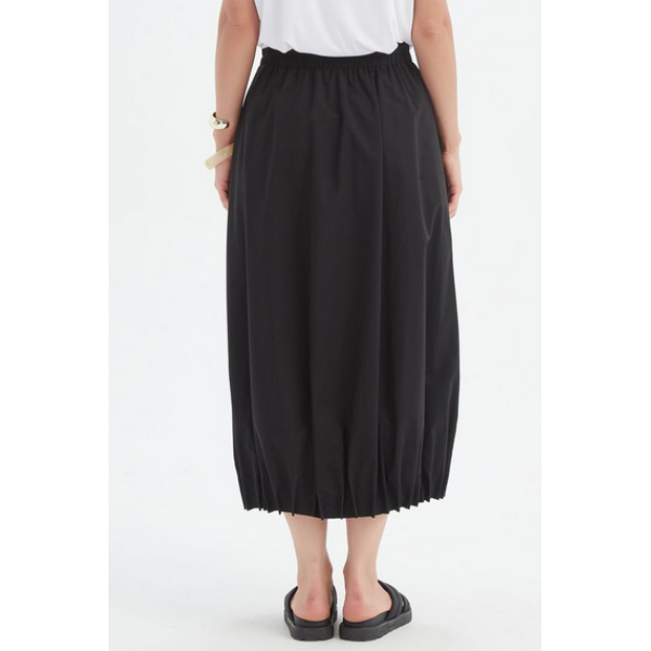 Pin Tuck Hem Skirt
