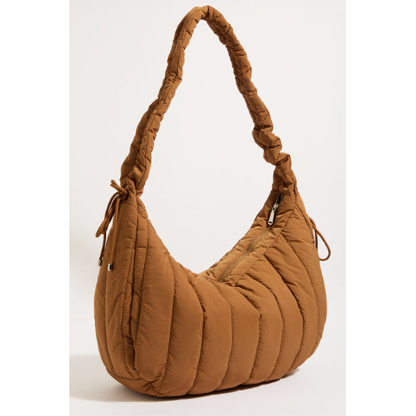 Quincy Quilted Nylon Tote