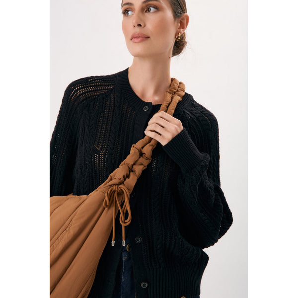 Quincy Quilted Nylon Tote