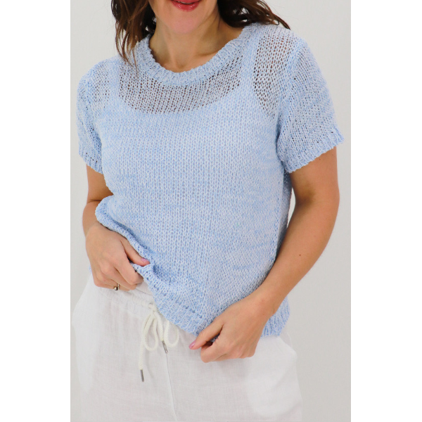 Ramona Cotton Knit Tee