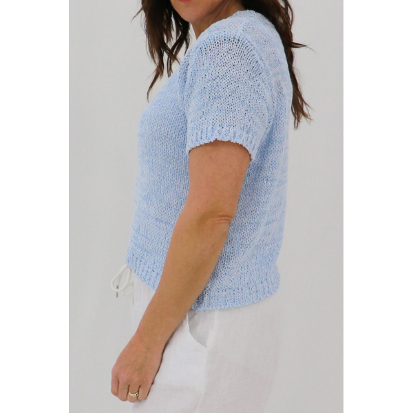 Ramona Cotton Knit Tee