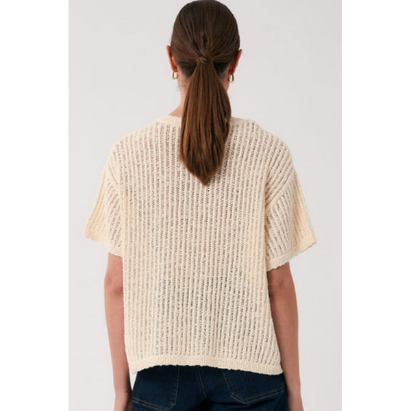 Shayla Short Sleeve Cotton Knit