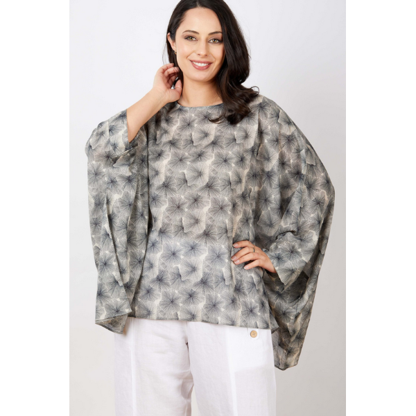 Swiss Cotton Print Top