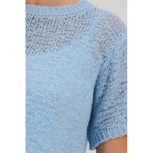 Sylvia Ribbon Knit Tee
