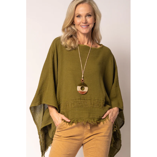 Teegan Linen Top