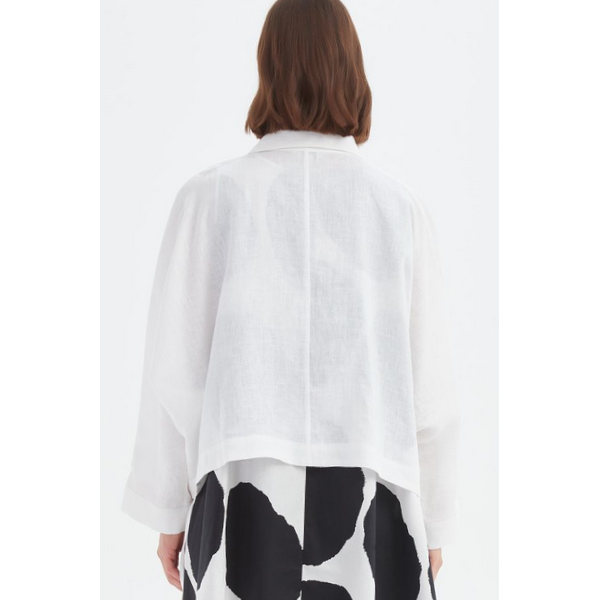 Wide Crop Overshirt
